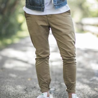 Fdrvn3 Men's Straight Fit Chino Pants — Cotton Twill